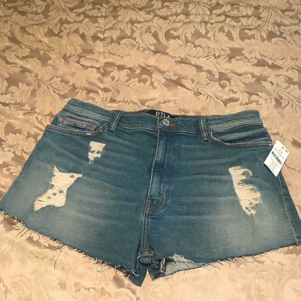 DTLA DENIM JEAN SHORTS